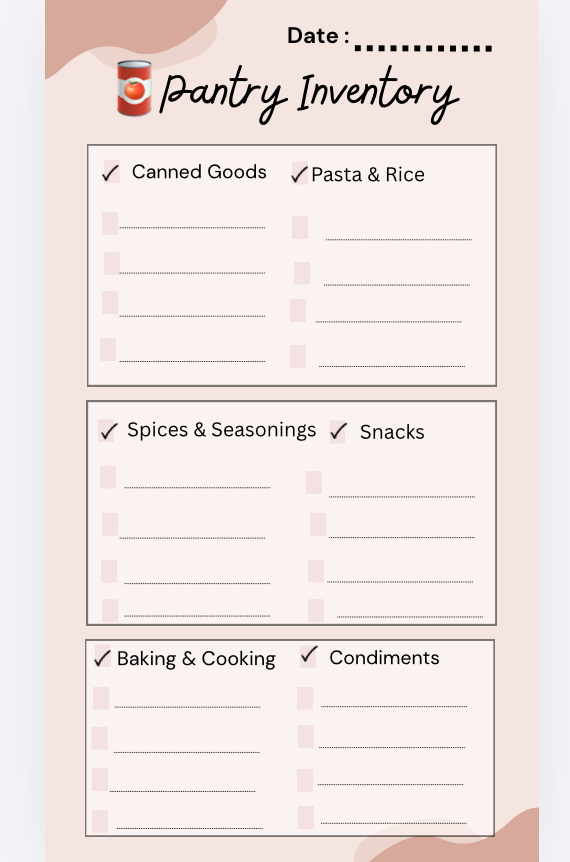 Weekly Grocery Planner Bundle