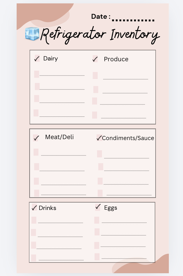 Weekly Grocery Planner Bundle