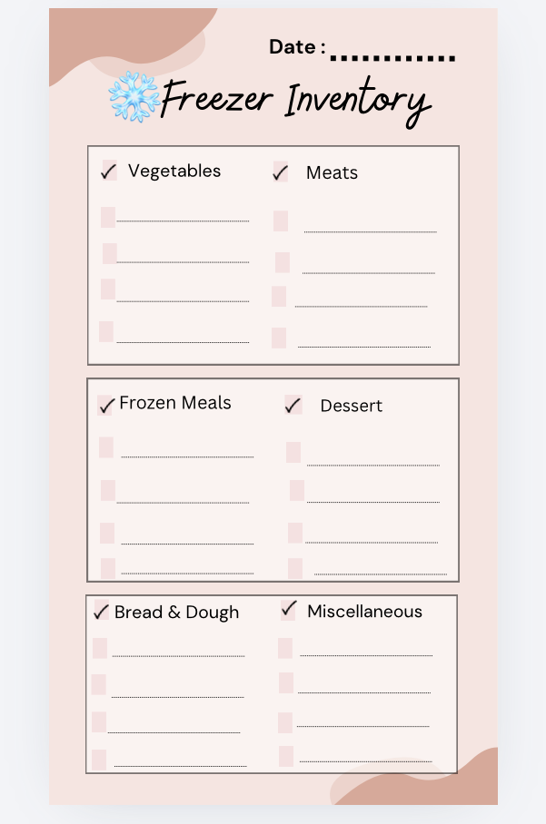 Weekly Grocery Planner Bundle